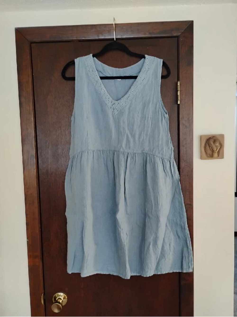 🦋100% Linen Rosemarine Mini Dress🦋